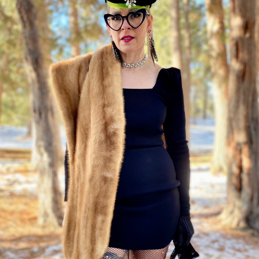 Express X Little Black Stretch Dress
